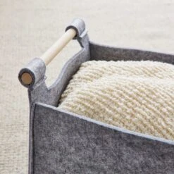 Set Of 2 Felt Fabric Storage Box 10 Set Of 2 Felt Fabric Storage Box -ELEND SHOP 30891241 alt01