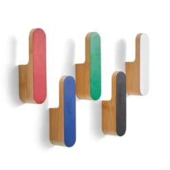 Elements Adam Wooden Block Wall Hanging Hooks -ELEND SHOP 30891250 alt02