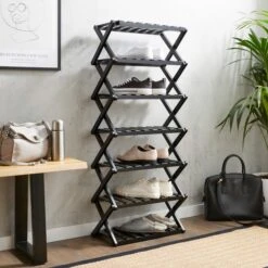 7 Tier Bamboo Shoe Rack -ELEND SHOP 30891258