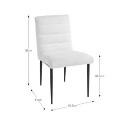 Maddison Dining Chair, Boucle -ELEND SHOP 30891299 alt09