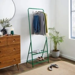 Elements Adley Clothes Rail With Shelf -ELEND SHOP 30891315