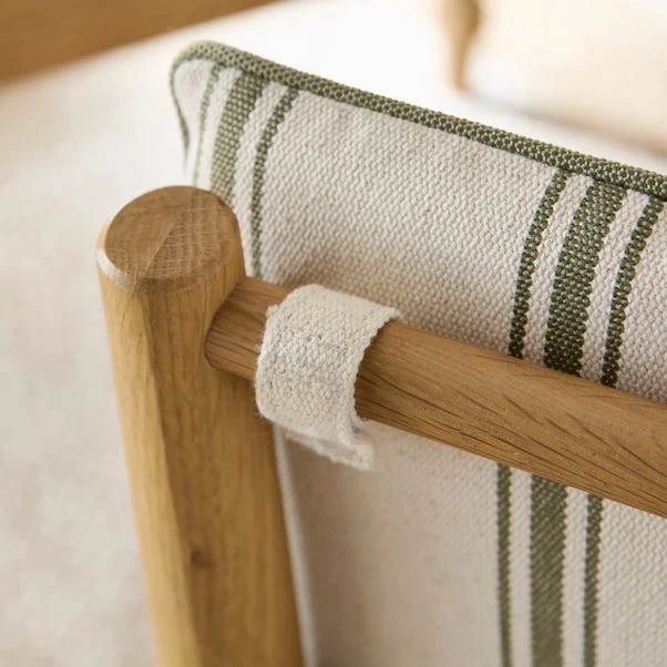 Churchgate Walcote Dining Chair, Striped Fabric 3 Churchgate Walcote Dining Chair, Striped Fabric - Image 3