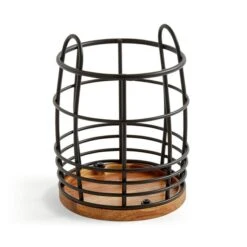 Acacia Black Utensil Pot -ELEND SHOP 30891733 alt02