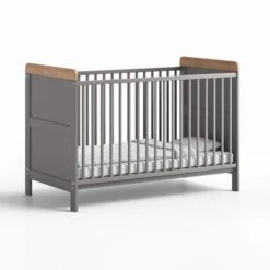 Little Acorns Classic Oak Effect Cot Bed -ELEND SHOP 30892436 alt02