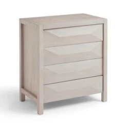Watkins Grey Wash 4 Drawer Chest, Mango Wood -ELEND SHOP 30894113 alt05