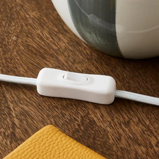 Mirabelle Round Striped Table Lamp 4 Mirabelle Round Striped Table Lamp - Image 4