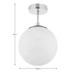 Sfera Bathroom Flush Ceiling Light -ELEND SHOP 30894923 alt08