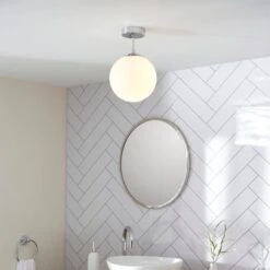 Sfera Bathroom Flush Ceiling Light -ELEND SHOP 30894923 alt09