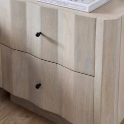 Willa 2 Drawer Bedside Table, Mango Wood -ELEND SHOP 30894964 alt03