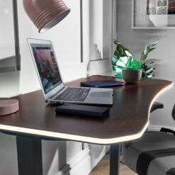 XR Living Oka Office Desk With LED Lights And Wireless Charging -ELEND SHOP 30895060 alt02