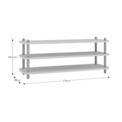 Elements Miller Small TV Unit For TVs Up To 38" -ELEND SHOP 30895133 alt09