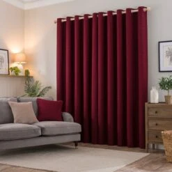Churchgate Woodhouse Boucle Eyelet Curtains -ELEND SHOP 30895507 alt04
