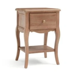 Giselle 1 Drawer Bedside Table, Mango Wood -ELEND SHOP 30896093 alt06