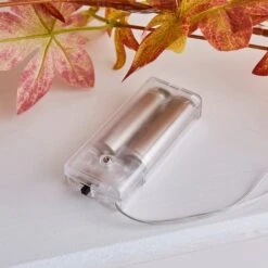 Artificial Autumnal Leaves Lit Garland 6 Artificial Autumnal Leaves Lit Garland -ELEND SHOP 30896674 alt03