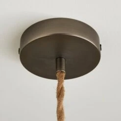 Fentress Twisted Jute Pendant Flex Ceiling Light Cable -ELEND SHOP 30898534 alt03