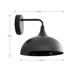 Elements Lennon 2 Tier Dome Plug In Wall Light -ELEND SHOP 30898671 alt08