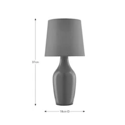 Ava Stoneware Table Lamp -ELEND SHOP 30898746 alt08