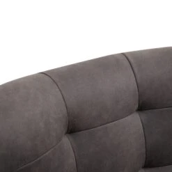 Roan Microsuede Swivel Chair -ELEND SHOP 30899581 alt07