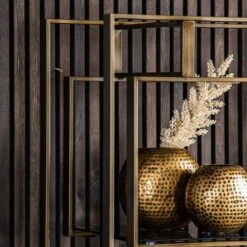 Tipton Open Display Shelving Unit, Bronze -ELEND SHOP 30899799 alt02