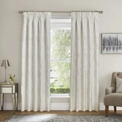 Dorma Luxe Wisteria Blackout Pencil Pleat Curtains -ELEND SHOP 30900293 alt01