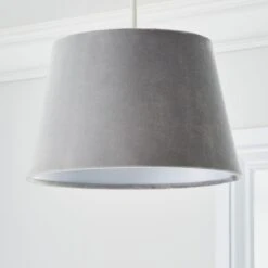 Clara Velvet Tapered Lamp Shade -ELEND SHOP 30904423 alt01