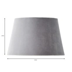 Clara Velvet Tapered Lamp Shade -ELEND SHOP 30904423 alt04