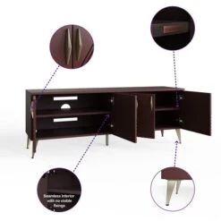 Ava Extra Wide TV Unit For TVs Up To 70" -ELEND SHOP 30904872 alt04