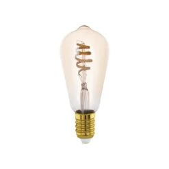 EGLO 9W Dimmable Spiral Filament LED ES Edison Smart Bulb -ELEND SHOP 30907013 alt02