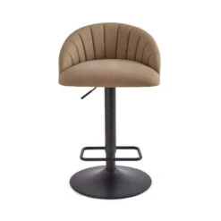 Lowen Adjustable Bar Stool, Faux Leather -ELEND SHOP 30907960 alt04