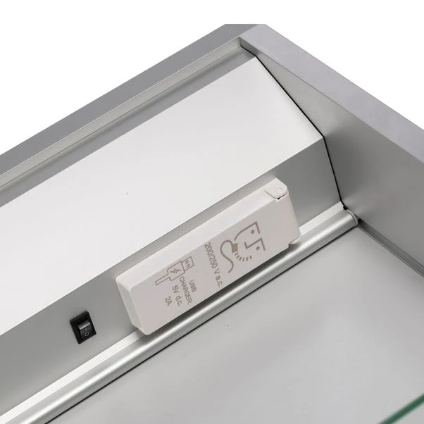 Cartlon Single Door LED Illuminated Cabinet 7 Cartlon Single Door LED Illuminated Cabinet - Image 7