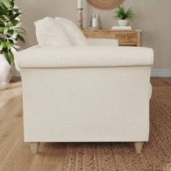 Dixie 3 Seater Sofa, Soft Texture Fabric -ELEND SHOP 30909163 alt01