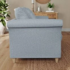 Dixie 3 Seater Sofa, Soft Texture Fabric -ELEND SHOP 30909168 alt01