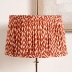 Vienna Chevron Mushroom Pleat Lamp Shade -ELEND SHOP 30909490