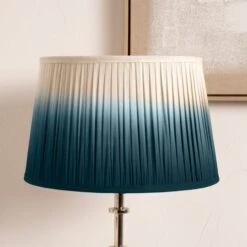 Scallop Ombre Soft Pleated Tapered Lamp Shade -ELEND SHOP 30909513