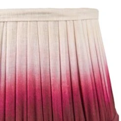 Scallop Ombre Soft Pleated Tapered Lamp Shade -ELEND SHOP 30909515 alt03