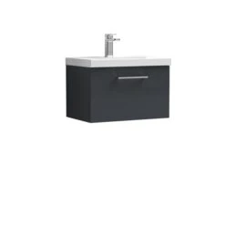 Arno Wall Mounted 1 Drawer Vanity Unit With Basin 36 Arno Wall Mounted 1 Drawer Vanity Unit With Basin -ELEND SHOP 30910312