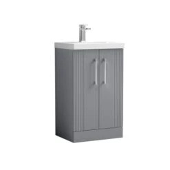 Deco Floor Standing 2 Door Vanity Unit With Basin -ELEND SHOP 30910400