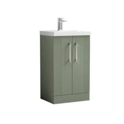 Deco Floor Standing 2 Door Vanity Unit With Basin -ELEND SHOP 30910403