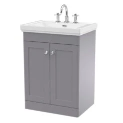 Classique Floor Standing 2 Door Vanity Unit With Basin -ELEND SHOP 30910494