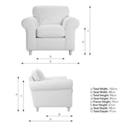 Flori Chunky Chenille Armchair -ELEND SHOP 30911170 alt09