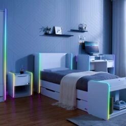 X Rocker Electra Bedside Table With Wireless Charging And LED Lights -ELEND SHOP 30911226 alt06