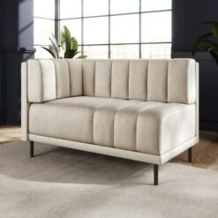 Amali Corner Dining Bench, Vintage Velvet -ELEND SHOP 30912424 alt01