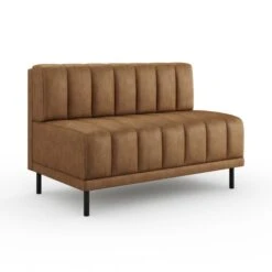 Amali Long Dining Bench, Faux Leather -ELEND SHOP 30912446 alt05