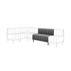 Amali Long Dining Bench, Faux Leather -ELEND SHOP 30912447