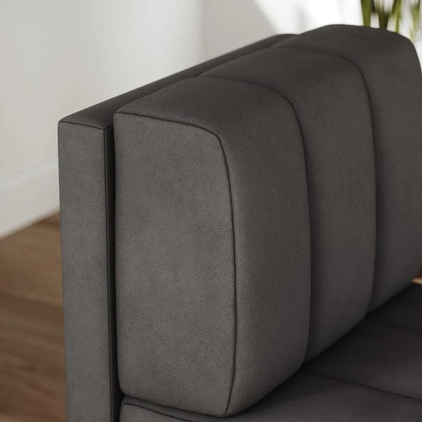 Amali Small Dining Bench, Faux Leather 10 Amali Small Dining Bench, Faux Leather - Image 10