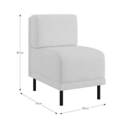 Mae Small Dining Bench, Boucle -ELEND SHOP 30912532 alt09