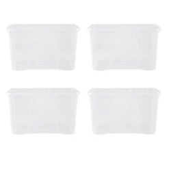 Wham Crystal Set Of 4 Storage Boxes & Lids -ELEND SHOP 30913941 alt05