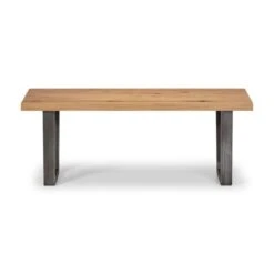 Brooklyn Dining Bench, Oak -ELEND SHOP 30914184 alt03
