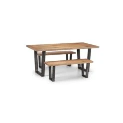 Brooklyn Dining Bench, Oak -ELEND SHOP 30914184 alt04