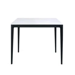 Miami 4 Seater Square Dining Table, Stone -ELEND SHOP 30914236 alt01